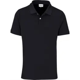 Mens Virtue Golf Shirt Black